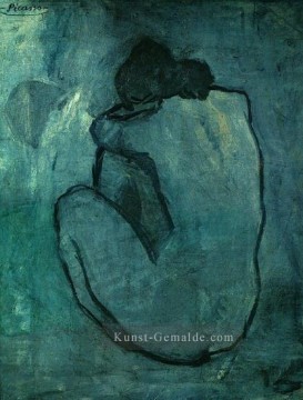 Blue Nackt 1902 Kubismus Ölgemälde